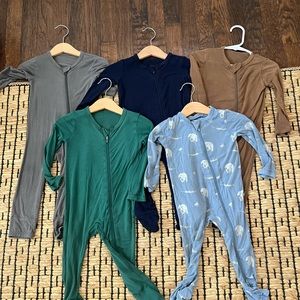 Kyte baby rompers zipped, in excellent condition 12-18 months x 5